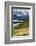 Chile, Patagonia Torres del Paine National Park with Grasses-John Ford-Framed Photographic Print