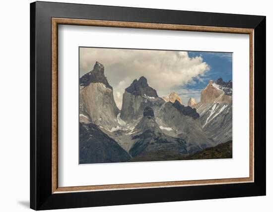 Chile, Patagonia, Torres del Paine NP. the Horns Mountains-Cathy & Gordon Illg-Framed Photographic Print