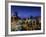 Chile, Santiago, Plaza De Armas and Metropolitan Cathedral, Elevated View, Dusk-Walter Bibikow-Framed Photographic Print