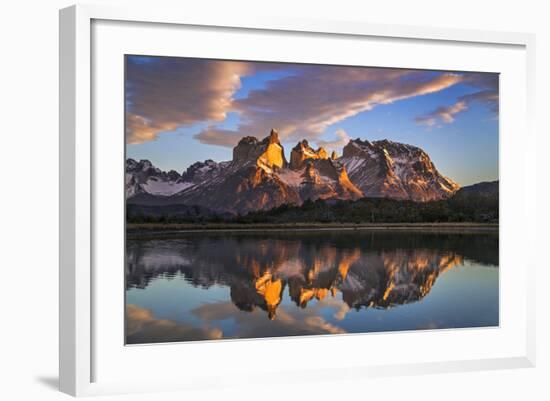 Chile, Torres Del Paine-Nigel Pavitt-Framed Photographic Print