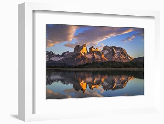 Chile, Torres Del Paine-Nigel Pavitt-Framed Photographic Print