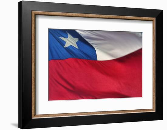 Chilean Flag-Jon Hicks-Framed Photographic Print