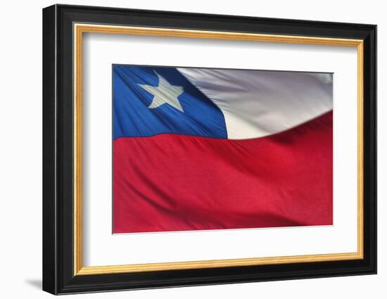 Chilean Flag-Jon Hicks-Framed Photographic Print