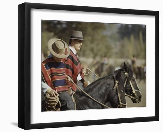 Chilean Huasos, Las Condes, Chile-null-Framed Photographic Print