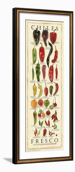 Chiles Fresco-Mark Miller-Framed Art Print