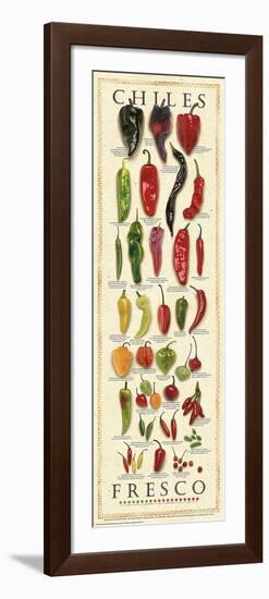 Chiles Fresco-Mark Miller-Framed Art Print