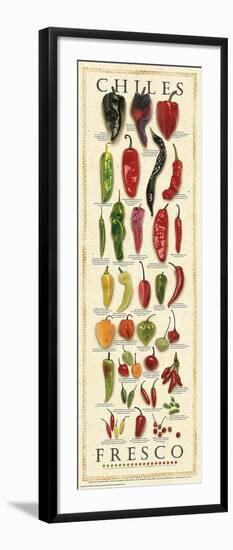 Chiles Fresco-Mark Miller-Framed Art Print