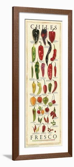 Chiles Fresco-Mark Miller-Framed Art Print