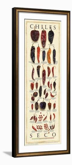 Chiles Seco-Mark Miller-Framed Art Print