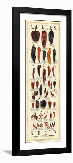 Chiles Seco-Mark Miller-Framed Art Print