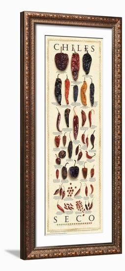 Chiles Seco-Mark Miller-Framed Art Print