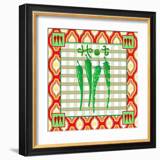 Chili Fiesta I-Andi Metz-Framed Art Print