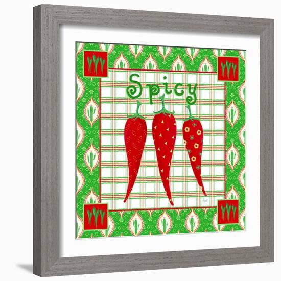 Chili Fiesta II-Andi Metz-Framed Art Print