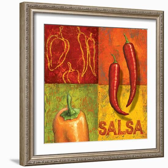 Chili II-Delphine Corbin-Framed Art Print