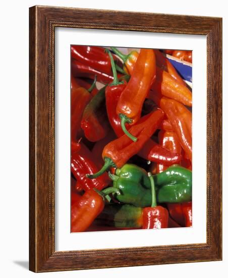 Chili Peppers, Siracusa, Italy-Dave Bartruff-Framed Photographic Print