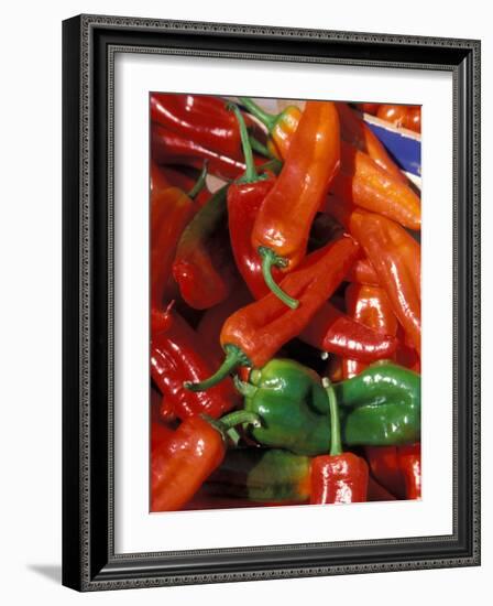 Chili Peppers, Siracusa, Italy-Dave Bartruff-Framed Photographic Print