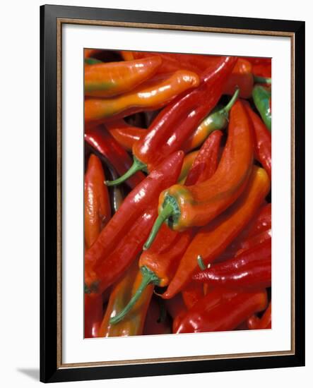 Chili Peppers, Siracusa, Italy-Dave Bartruff-Framed Photographic Print