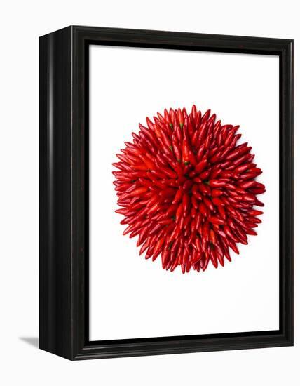 Chili peppers-null-Framed Premier Image Canvas
