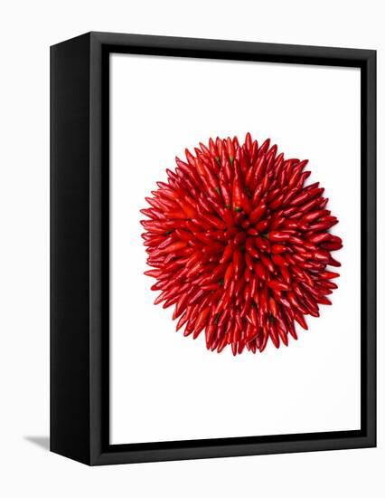 Chili peppers-null-Framed Premier Image Canvas