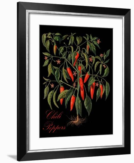 Chili Peppers-Mindy Sommers-Framed Giclee Print