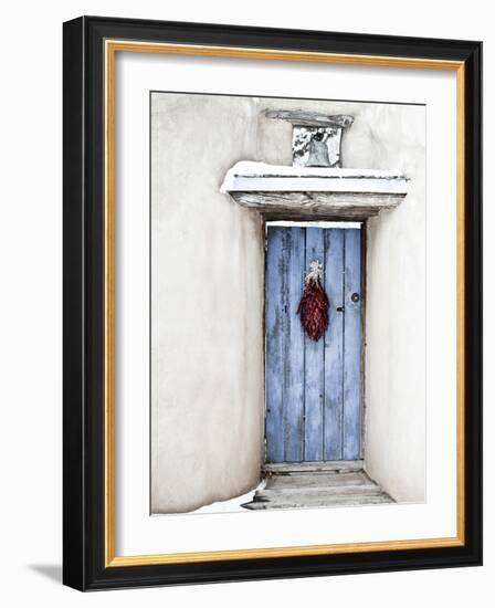 Chili Ristra, Santa Fe, New Mexico, USA-Julian McRoberts-Framed Photographic Print