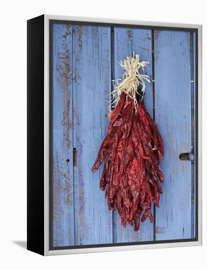 Chili Ristra, Santa Fe, New Mexico, USA-Julian McRoberts-Framed Premier Image Canvas