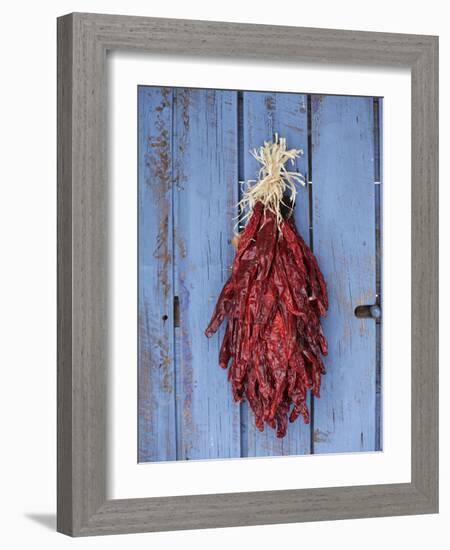 Chili Ristra, Santa Fe, New Mexico, USA-Julian McRoberts-Framed Photographic Print