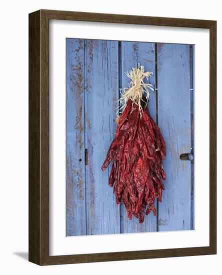 Chili Ristra, Santa Fe, New Mexico, USA-Julian McRoberts-Framed Photographic Print