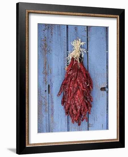 Chili Ristra, Santa Fe, New Mexico, USA-Julian McRoberts-Framed Photographic Print