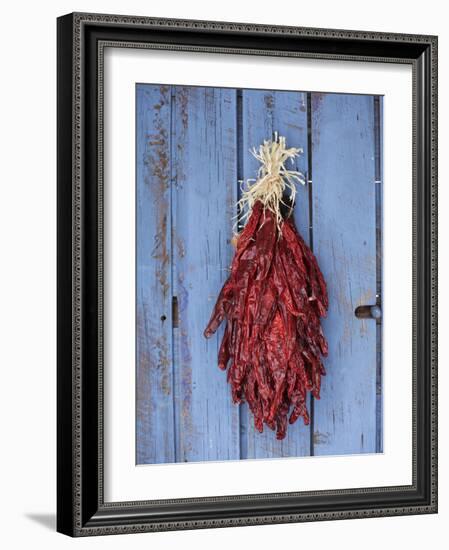 Chili Ristra, Santa Fe, New Mexico, USA-Julian McRoberts-Framed Photographic Print