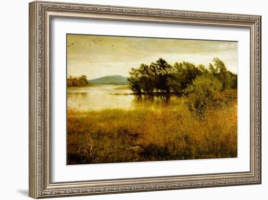 Chill October-John Everett Millais-Framed Art Print