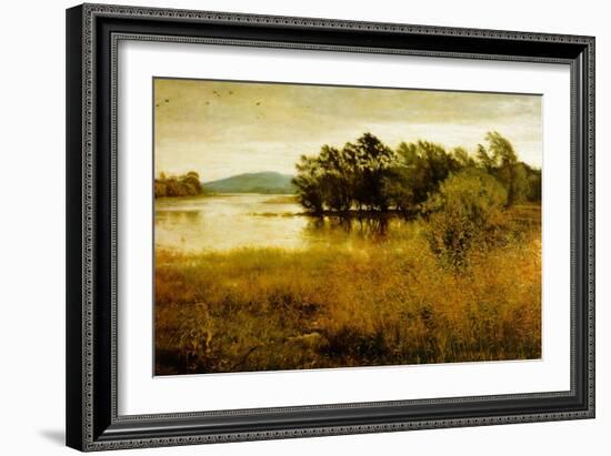 Chill October-John Everett Millais-Framed Art Print