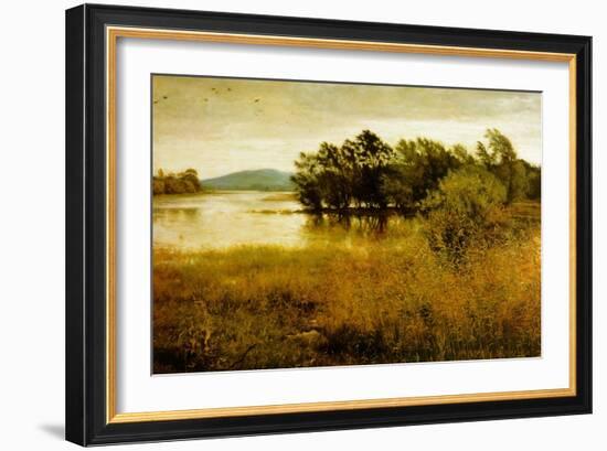 Chill October-John Everett Millais-Framed Art Print