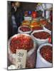 Chilli Peppers and Spices on Sale in Wuhan, Hubei Province, China-Andrew Mcconnell-Mounted Photographic Print