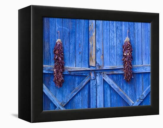 Chilli Ristra Hanging in Old Town Albuquerque, New Mexico-Michael DeFreitas-Framed Premier Image Canvas