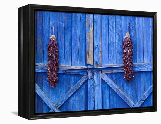 Chilli Ristra Hanging in Old Town Albuquerque, New Mexico-Michael DeFreitas-Framed Premier Image Canvas