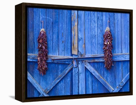 Chilli Ristra Hanging in Old Town Albuquerque, New Mexico-Michael DeFreitas-Framed Premier Image Canvas