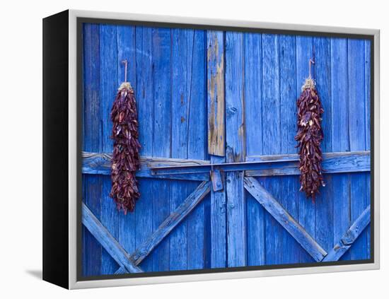 Chilli Ristra Hanging in Old Town Albuquerque, New Mexico-Michael DeFreitas-Framed Premier Image Canvas