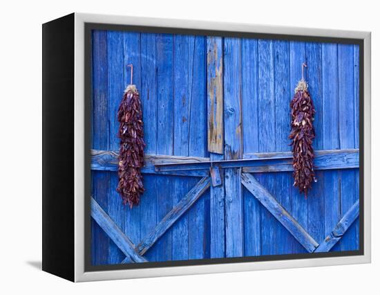 Chilli Ristra Hanging in Old Town Albuquerque, New Mexico-Michael DeFreitas-Framed Premier Image Canvas