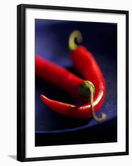 Chillies, Long Red Variety-Karl Newedel-Framed Photographic Print