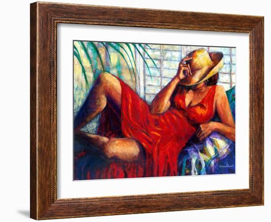 Chilling-Monica Stewart-Framed Art Print