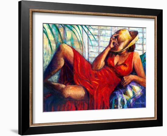 Chilling-Monica Stewart-Framed Art Print