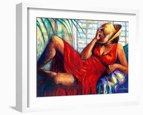 Chilling-Monica Stewart-Framed Art Print