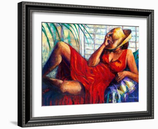 Chilling-Monica Stewart-Framed Art Print