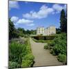 Chillingham Castle and Italian Garden, Northumberland, England, UK-Geoff Renner-Mounted Photographic Print