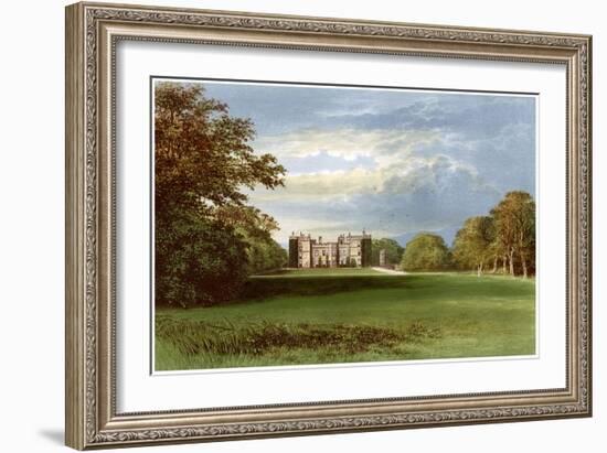 Chillingham Castle, Northumberland, Home of the Earl of Tankerville, C1880-Benjamin Fawcett-Framed Giclee Print