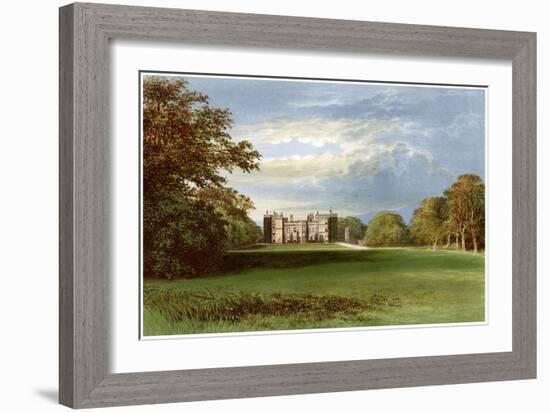 Chillingham Castle, Northumberland, Home of the Earl of Tankerville, C1880-Benjamin Fawcett-Framed Giclee Print