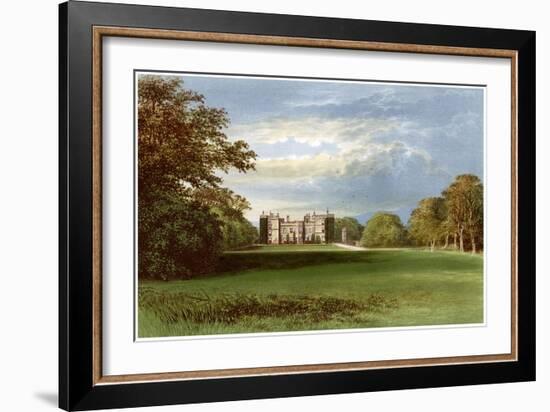 Chillingham Castle, Northumberland, Home of the Earl of Tankerville, C1880-Benjamin Fawcett-Framed Giclee Print