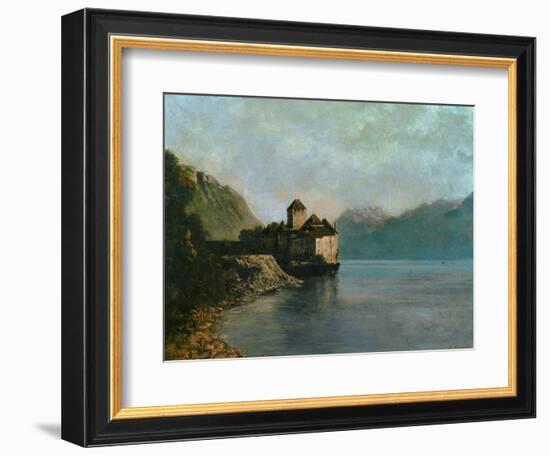 Chillon Castle, 1874-Gustave Courbet-Framed Giclee Print