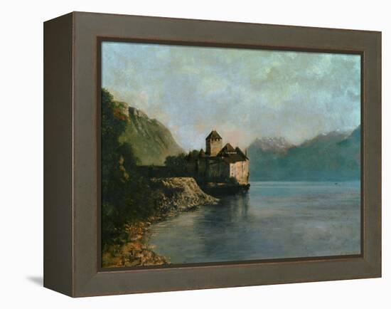 Chillon Castle, 1874-Gustave Courbet-Framed Premier Image Canvas